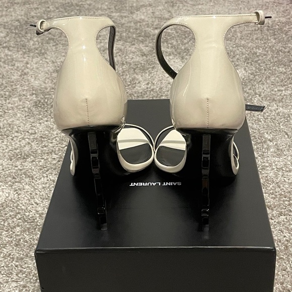 ♥️SOLD♥️White YSL Logo Opyum Opium 110 shoes - Picture 4 of 13